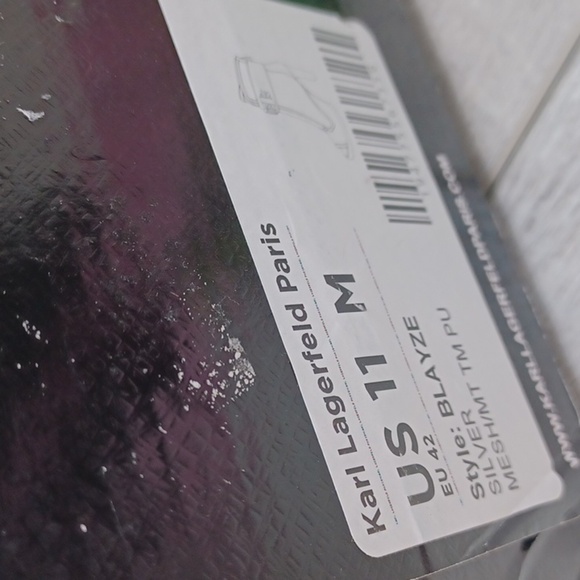 Karl Lagerfeld Blayze Peep Toe NIB - Picture 10 of 14